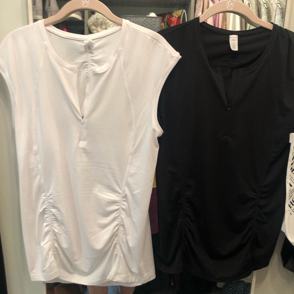 Athleta workout (biking) shirts NWOT